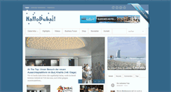 Desktop Screenshot of hallodubai.com